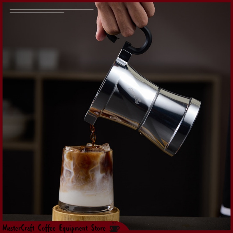 Moka Pot Stove - ZIGOダブルバルブモカポットZポット家庭用エスプレッソコーヒーメーカー、直火・セラミック電気コンロ対応コーヒーブリューワーセット