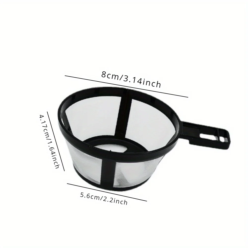 Tea Coffee Pot Set - 1PC 再利用可能なナイロンコーヒーポットフィルターティーブリューワーフィルターコーヒーマシンフィルターコーヒーウェア
