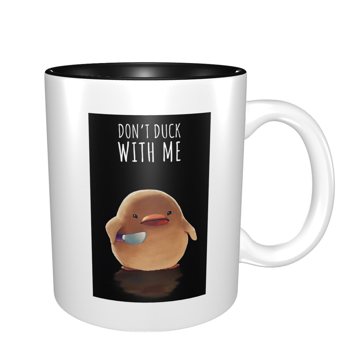 Coffee Tea You And Me - Don't Duck With Me - ミームマグ