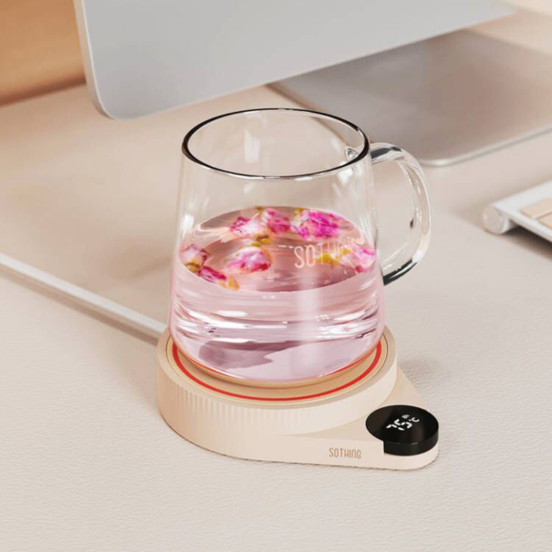 Coffee Tea Maker - 新しいコーヒーマグウォーマーカップヒーターサーモスタット式ウォーマーコースターティーメーカー電気ホットプレート3段階加熱パッドミルクティー用220V