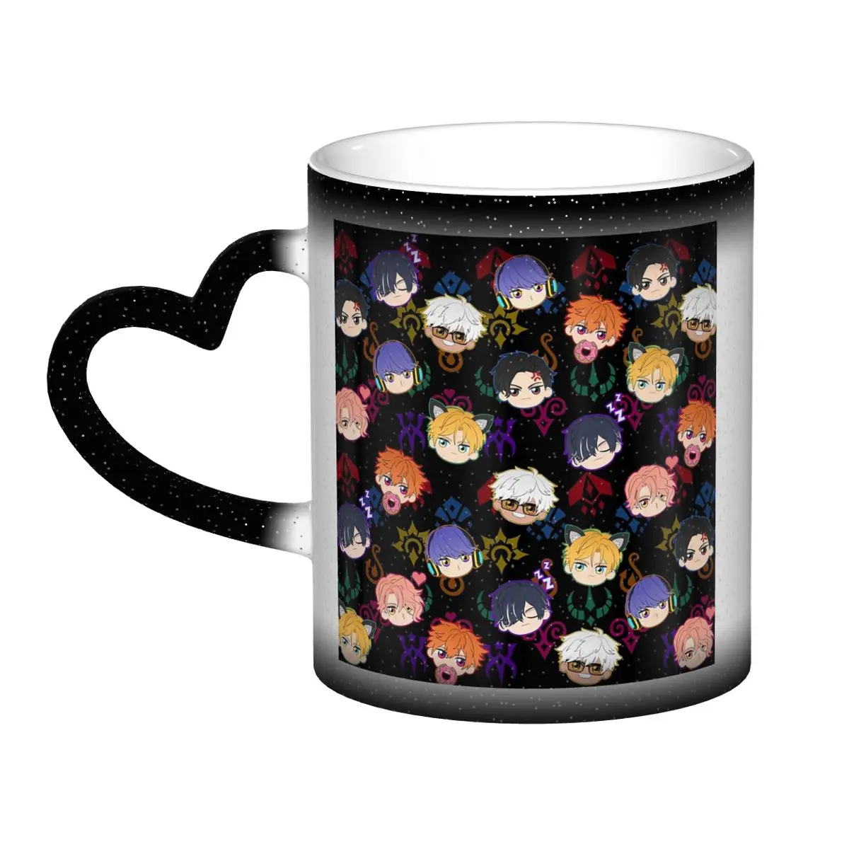 Coffee Tea You And Me - Obey Me - デーモンブラザーズパターンマグカップ面白いセラミックコーヒーカップティーマグカップミルクカップドリンクウェアギフト女性男性向け