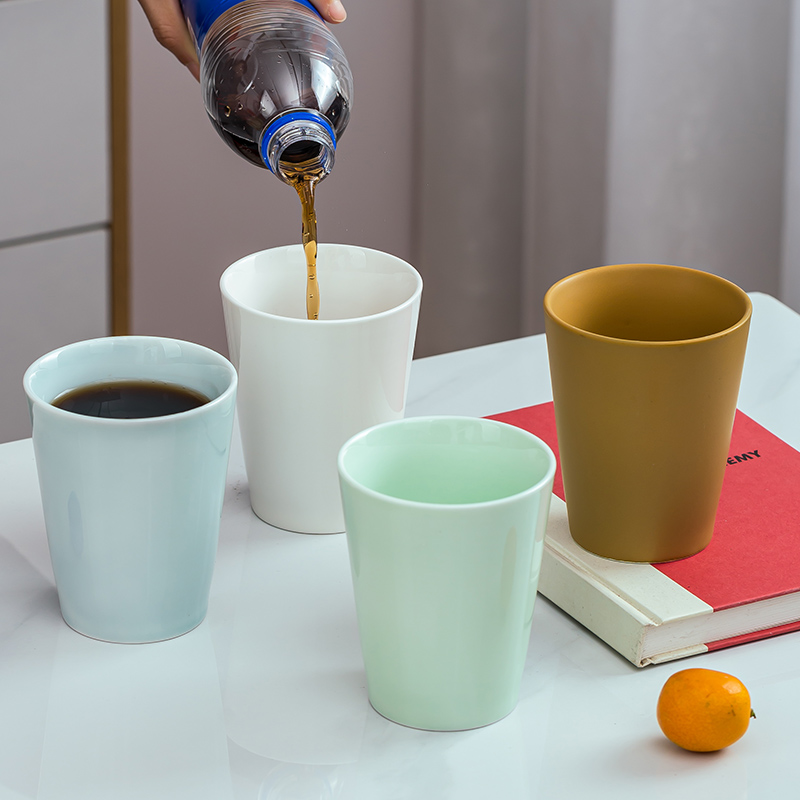 Water Tea And Coffee - 大型セラミックビールマグカップ、業務用キャセロール皿、家庭用大容量水・コーラ・紅茶・ジュース用カップ