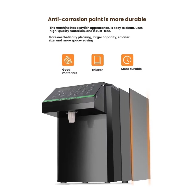 商業用自動砂糖シロップディスペンサー 16ボタン インテリジ - Dispenser Coffee And Tea のレビューと価格