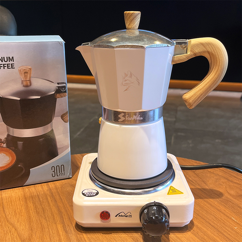 モカポット 3/6カップ - イタリア製ストーブトップエスプ - Moka Pot Stove のレビューと価格