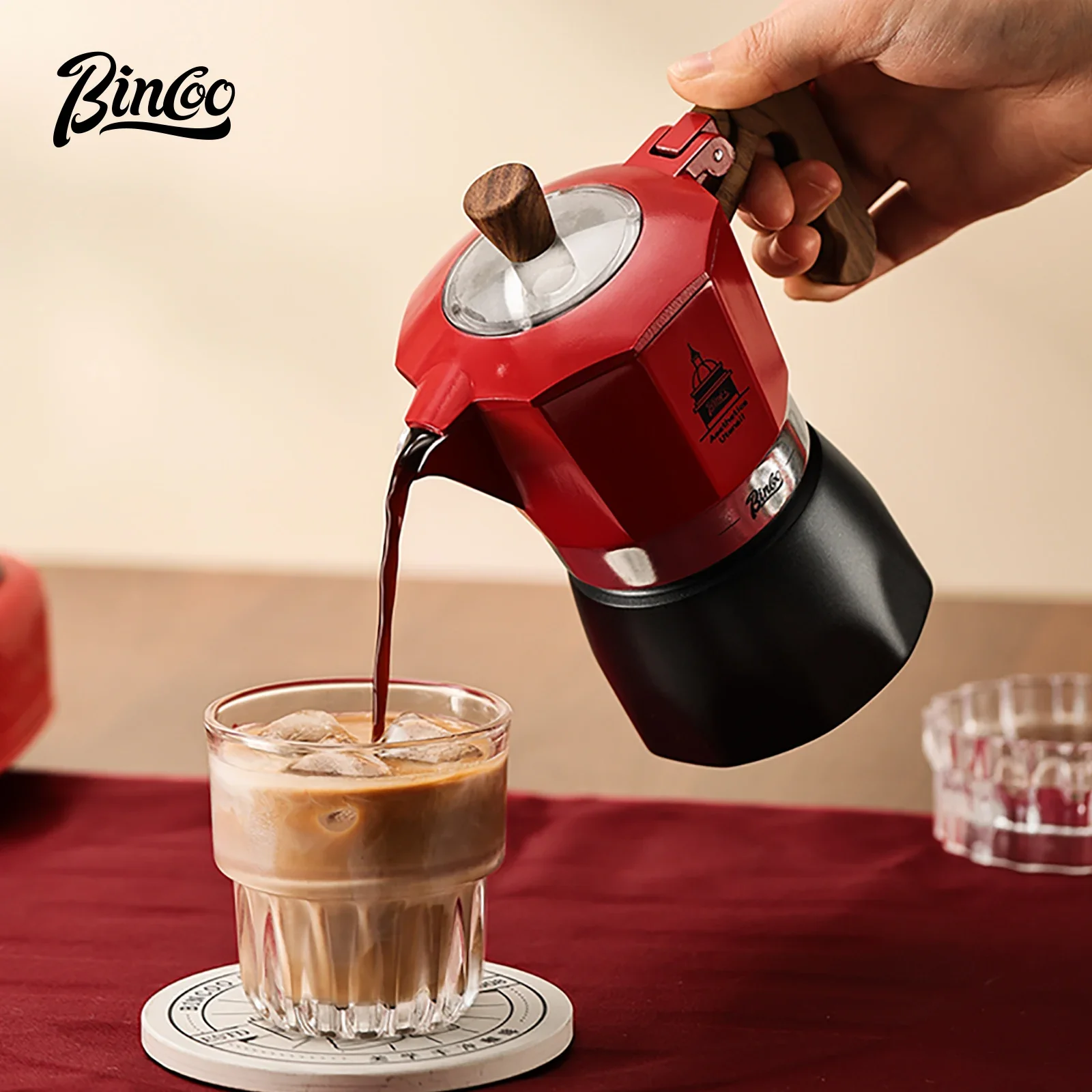 ビンクー ダブルバルブ コーヒーモカポット エスプレッソマシ - Moka Pot Stove のレビューと価格