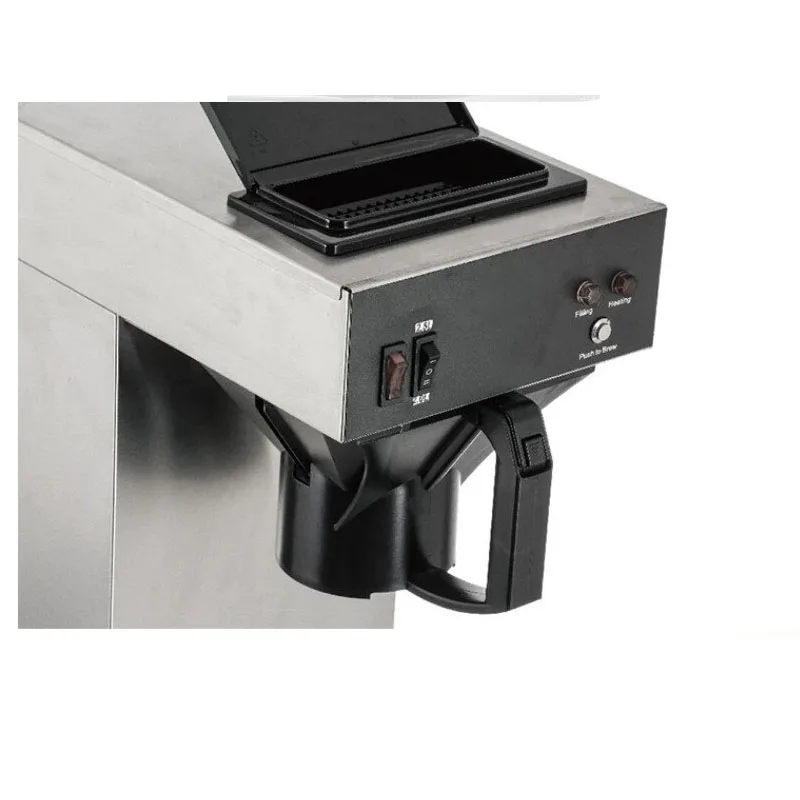業務用ステンレス製ドリップ式コーヒーメーカー、自動シングルカ - Coffee Tea Maker のレビューと価格