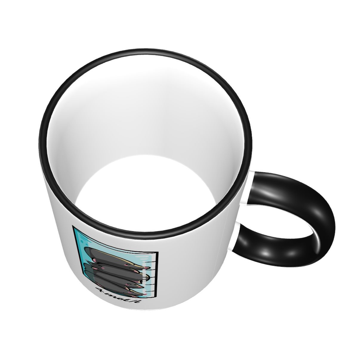 1リットルあたり4匹のモグラが描かれた化学科学ジョークマグカ - Coffee Tea Joke のレビューと価格
