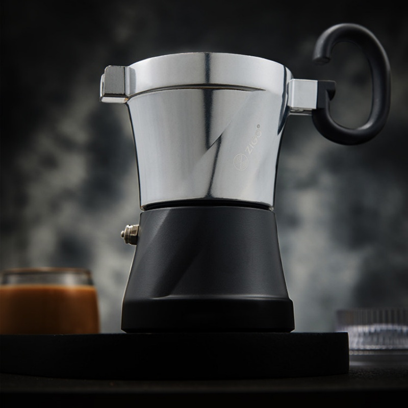 ZIGOダブルバルブモカポットZポット家庭用エスプレッソコー - Moka Pot Stove のレビューと価格