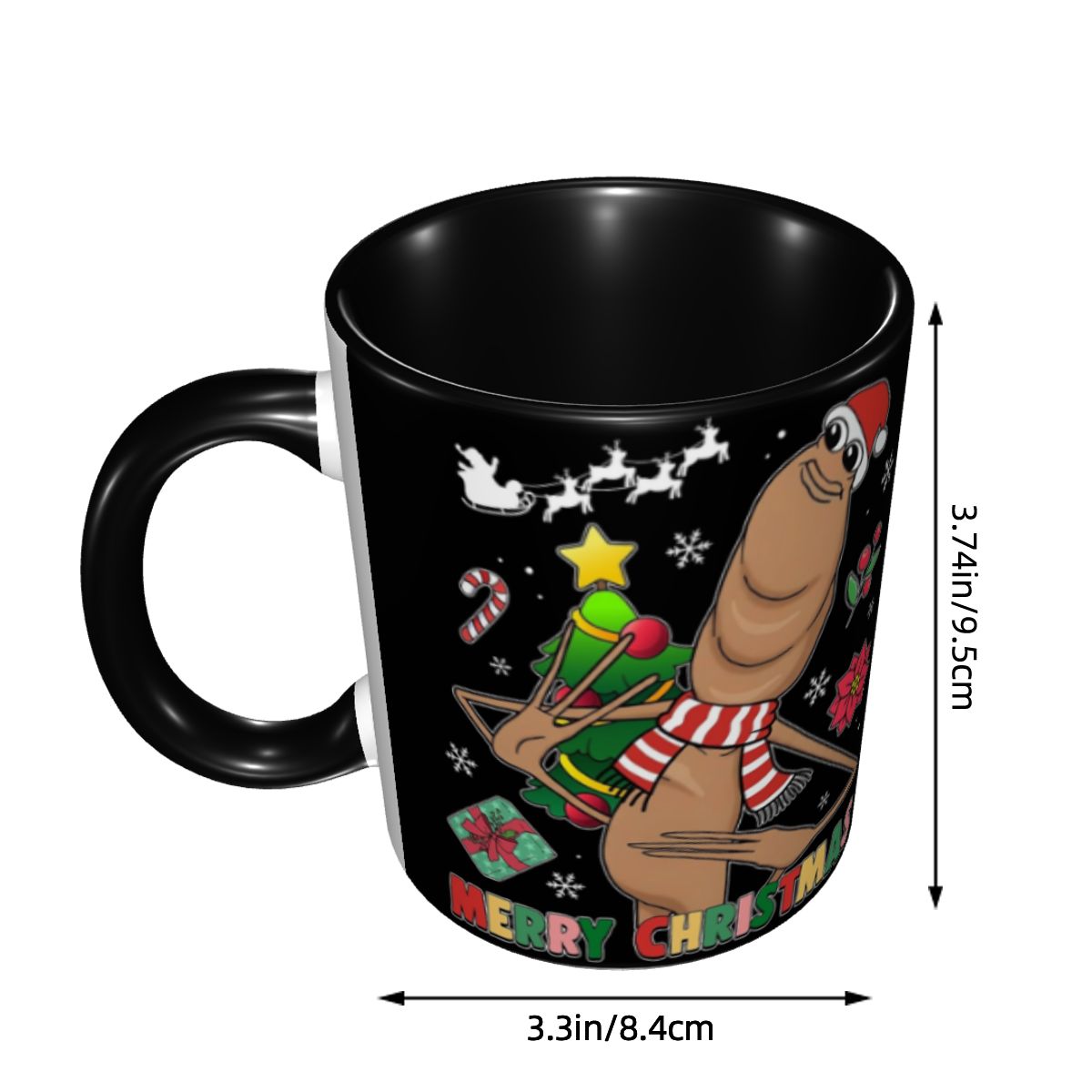 マーカス・ザ・ワーム メリークリスマスグッズ コーヒーマグカ - Coffee Tea Gift のレビューと価格