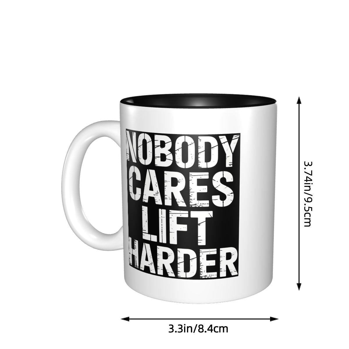 面白いウェイトリフティングジョークマグ面白いセラミックコーヒ - Coffee Tea Joke のレビューと価格