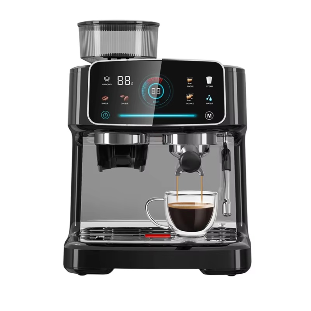 アップグレード版高効率抽出ハイパワーエスプレッソマシン業務用 - Coffee & Tea Haus のレビューと価格