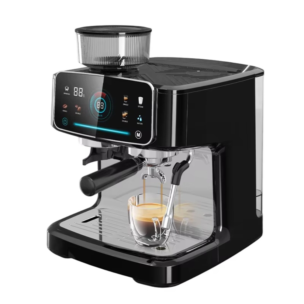 アップグレード版高効率抽出ハイパワーエスプレッソマシン業務用 - Coffee & Tea Haus のレビューと価格