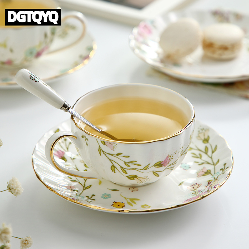 2個セット ヴィンテージ風 花柄 セラミックコーヒーカップ＆ - Tea Coffee Pot Set のレビューと価格