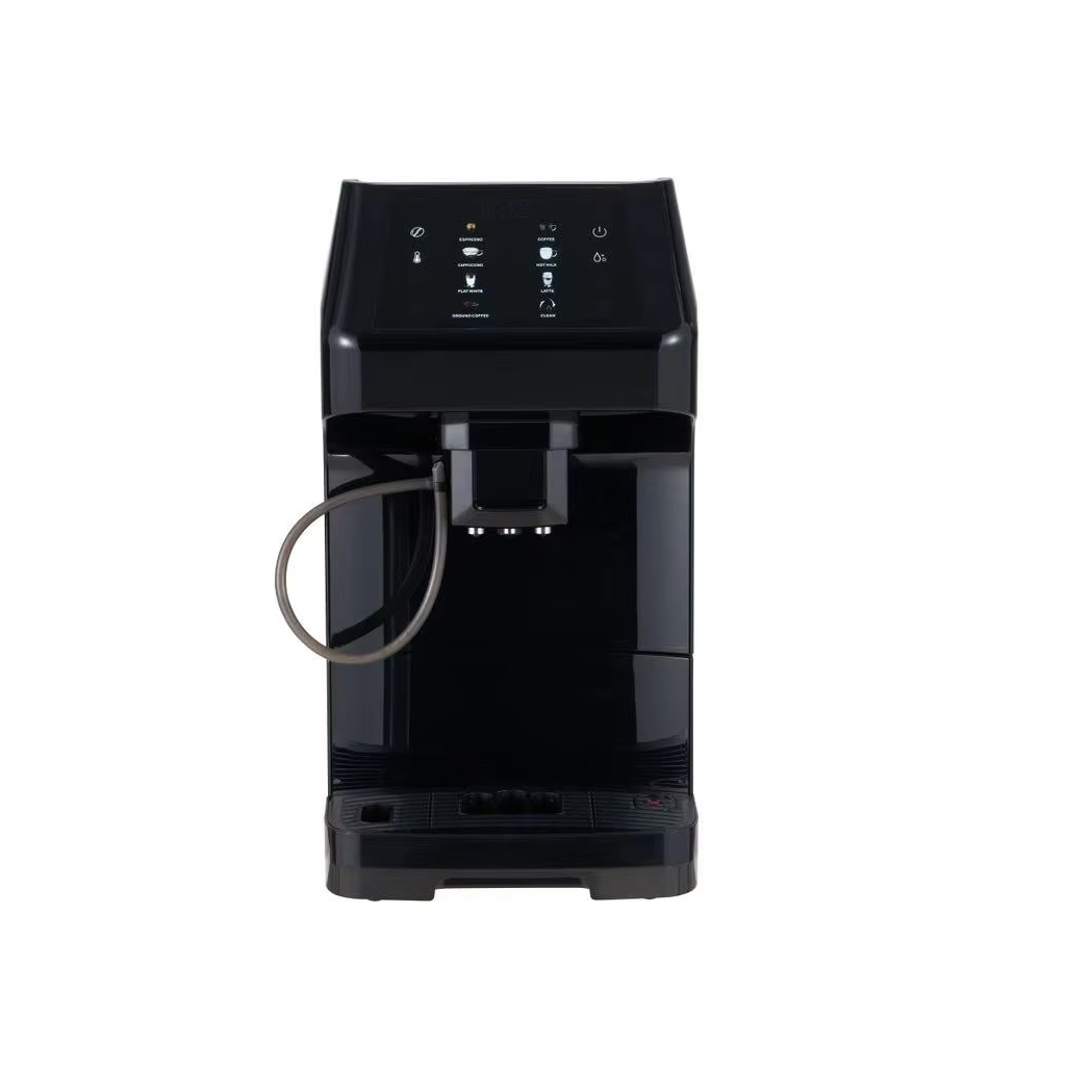 豆からカップまで全自動コーヒーメーカー、ミルクフォーム、ブラ - Coffee & Tea Haus のレビューと価格