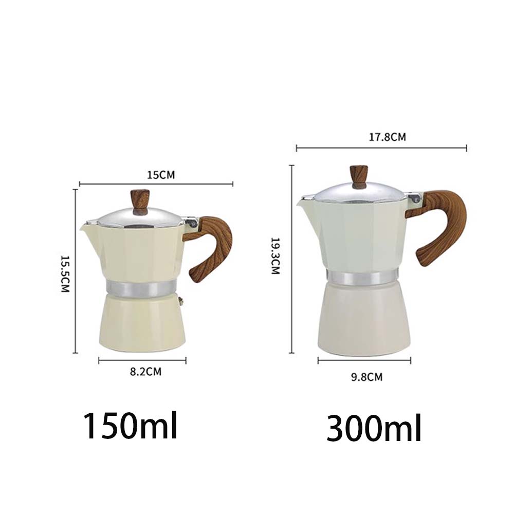 アルミ製イタリアンモカエスプレッソコーヒーメーカー、コンロ用 - Moka Pot Stove のレビューと価格