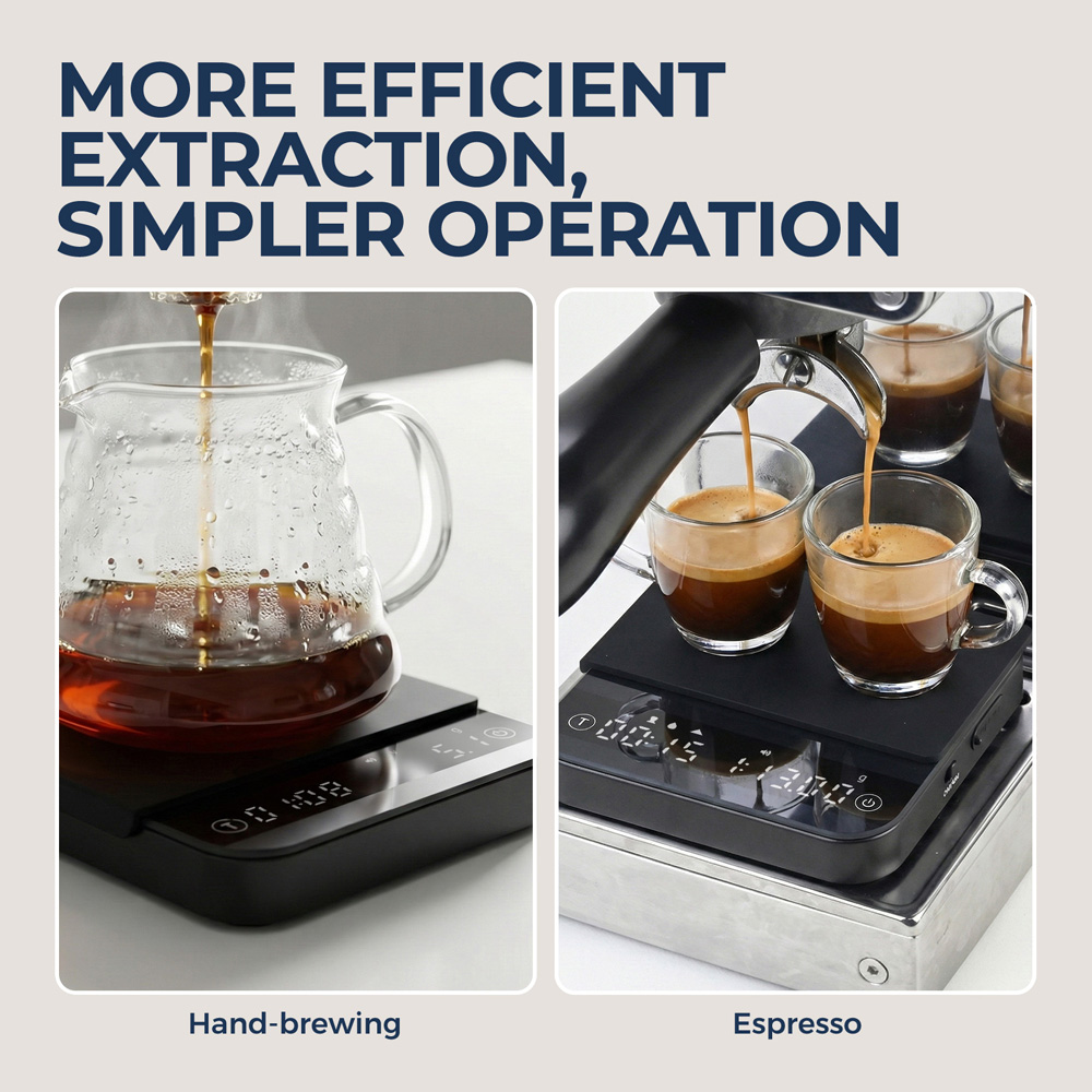 ポータブルコーヒースケール 0.1g精度 0.3g-2000 - Coffee & Tea Haus のレビューと価格