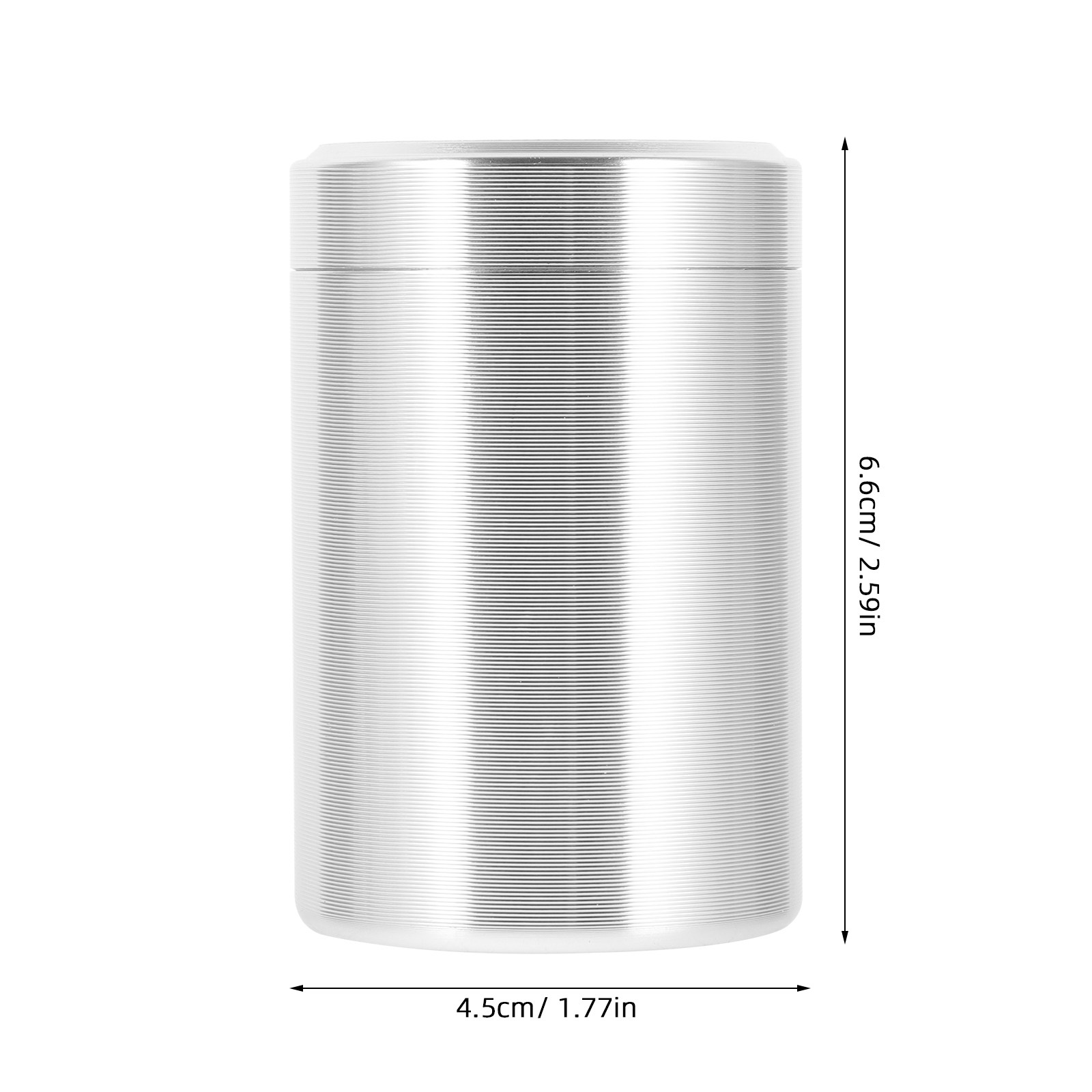 2 個の茶瓶金属気密保存容器ポータブル紫外線保護小型キャニス - Coffee Tea Canister Set のレビューと価格