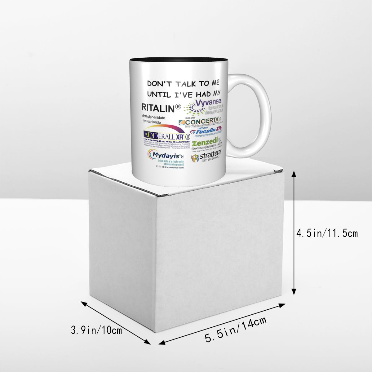 Dont Talk To Me マグカップ 面白いセラミック - Coffee Tea You And Me のレビューと価格