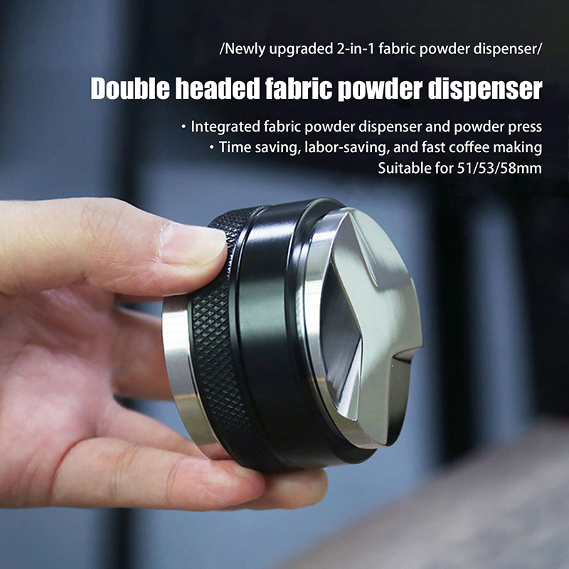 新しいコーヒーディストリビューター エスプレッソ分配ツール/ - Coffee Tamper Leveler のレビューと価格