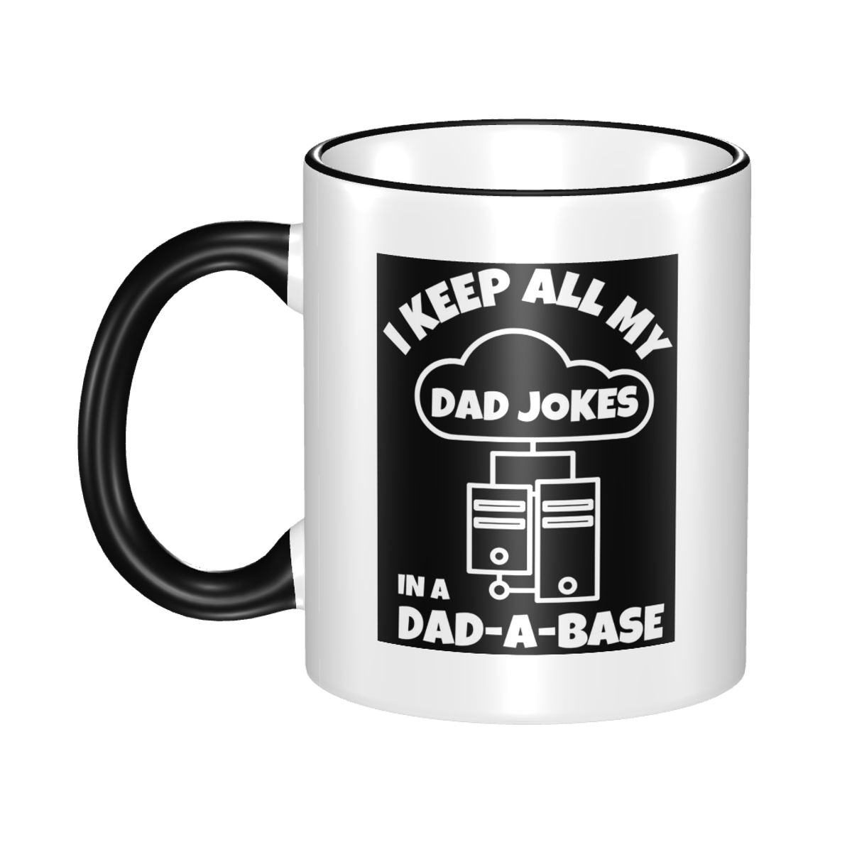 父のジョークをすべて記録したダダベースマグカップ 面白いセラ - Coffee Tea Joke のレビューと価格