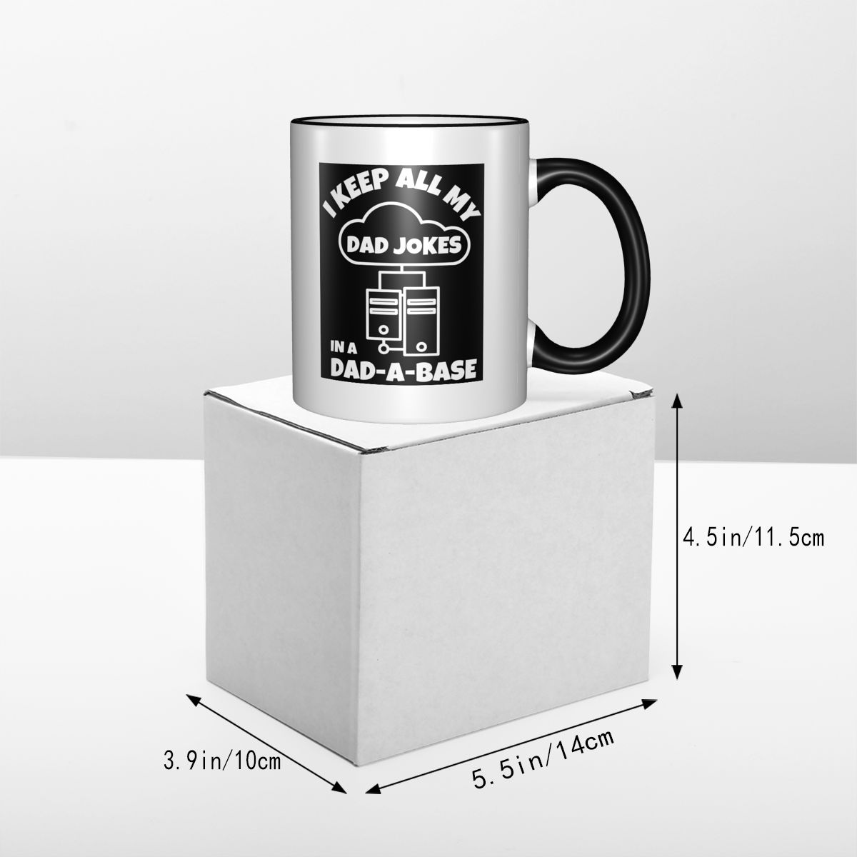 父のジョークをすべて記録したダダベースマグカップ 面白いセラ - Coffee Tea Joke のレビューと価格