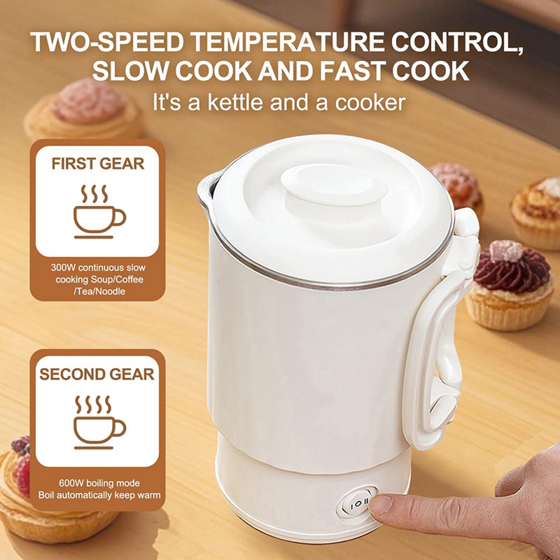 旅行用折りたたみ式電気ケトル、ポータブルティーコーヒーケトル - Water Tea And Coffee のレビューと価格