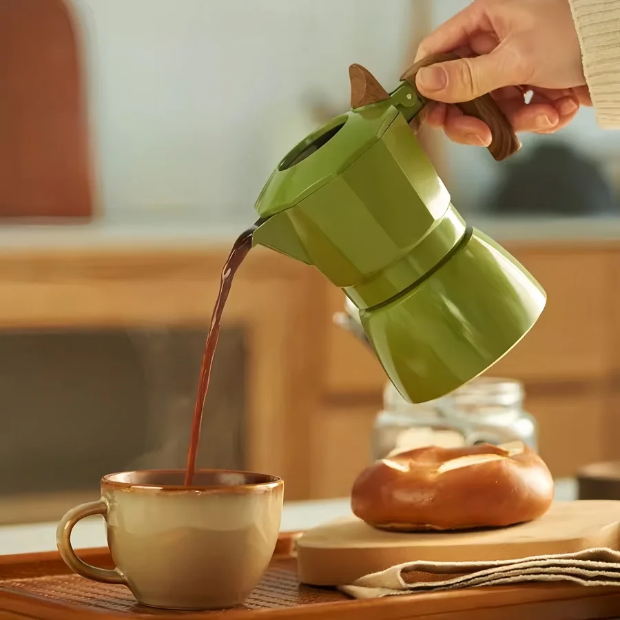 100 ミリリットルダブルバルブコーヒーポットエスプレッソ抽 - Coffee Tea Chocolate のレビューと価格