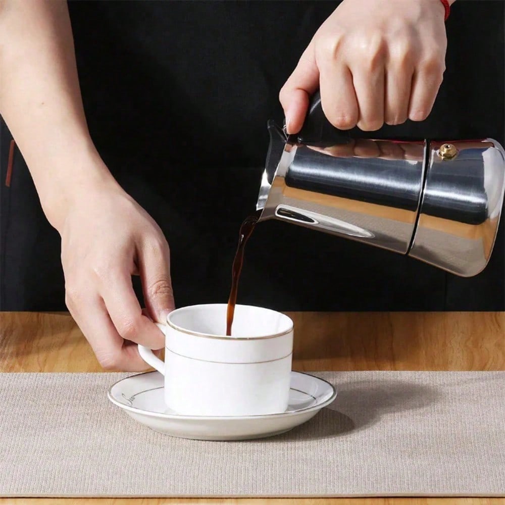 12 カップコーヒーメーカーステンレス鋼エスプレッソメーカー - Coffee Tea Chocolate のレビューと価格