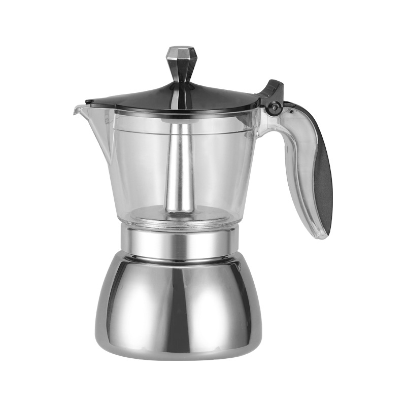 モカ インダクションストーブトップエスプレッソメーカー 透明 - Moka Pot Stove のレビューと価格