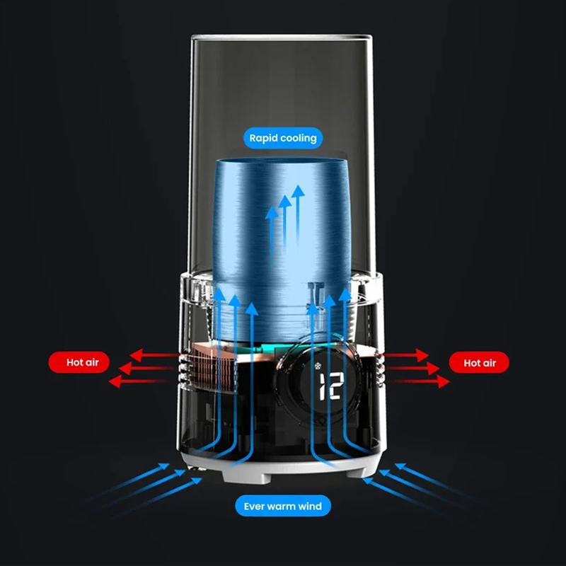 2in1急速冷却カップクーラー、コーヒー、ミルクティー、ビー - Coffee Tea Warmer のレビューと価格