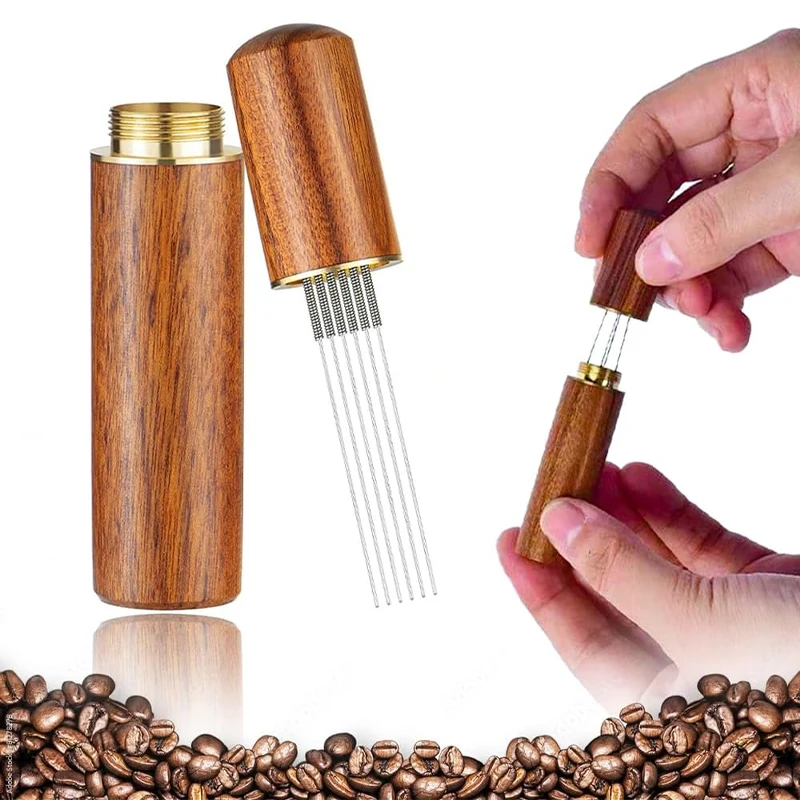 コーヒータンパーステンレス鋼 5/6 針エスプレッソパウダー - Coffee Tamper Leveler のレビューと価格