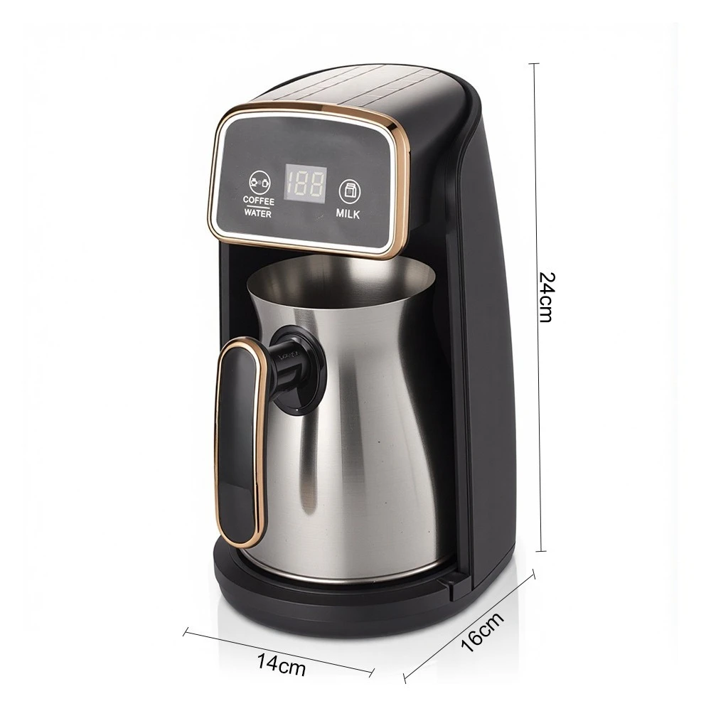 電気コーヒーメーカー ステンレス鋼カップ トルココーヒーメー - Coffee Tea Maker のレビューと価格