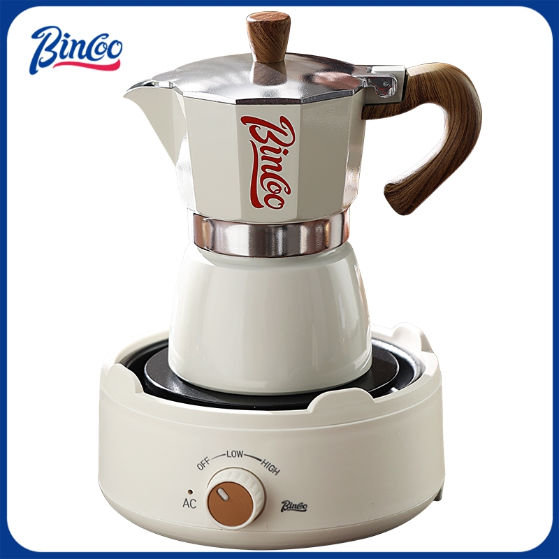 ビンクー モカポットと電気コンロのコンボ エスプレッソメーカ - Coffee Tea Chocolate のレビューと価格