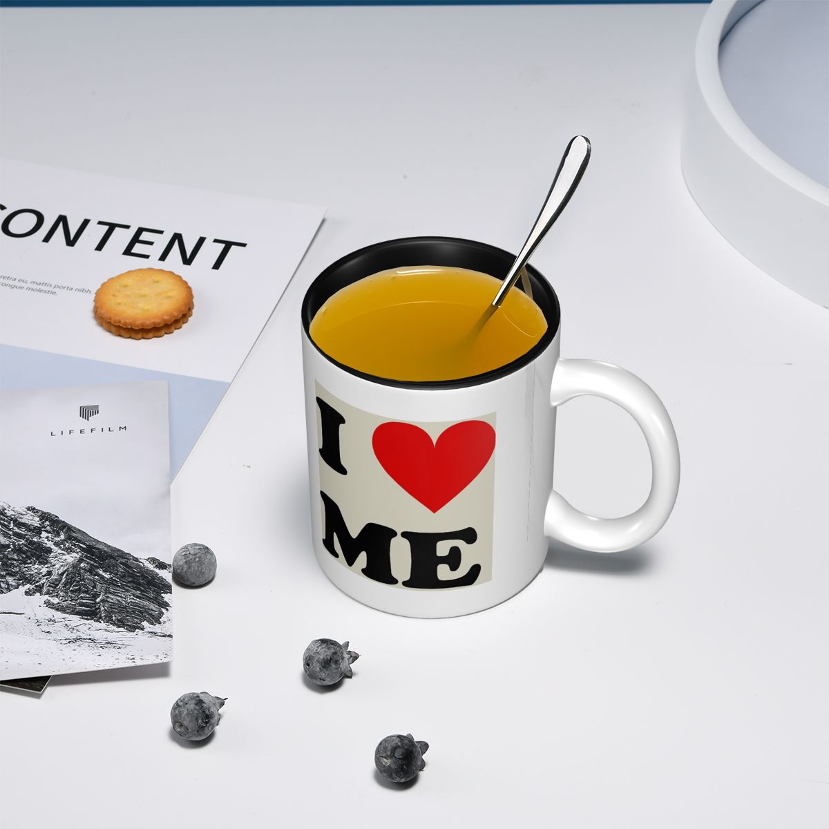I Love Me ハートマグ 面白いセラミックコーヒーカッ - Coffee Tea You And Me のレビューと価格