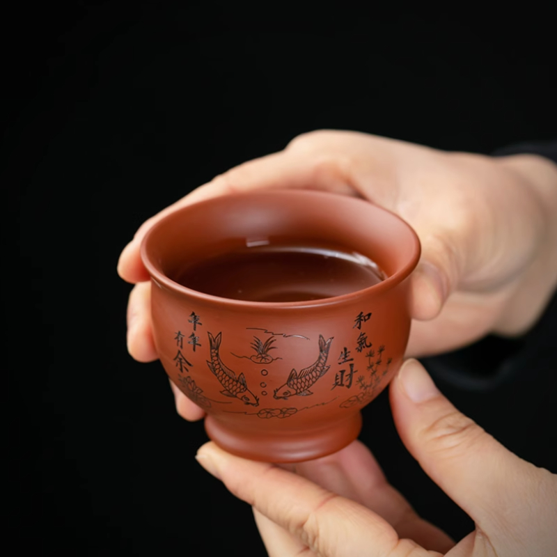 中国宜興紫粘土ティーカップコーヒーカップウーロン茶手作りブテ - Tea Coffee Pot Set のレビューと価格
