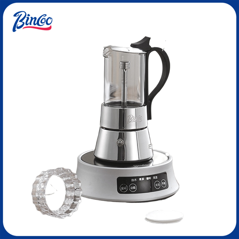 BINCOO デュアルバルブモカポット ステンレス製コーヒー - Moka Pot Stove のレビューと価格