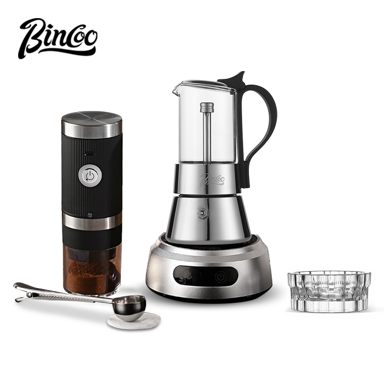 BINCOO デュアルバルブモカポット ステンレス製コーヒー - Moka Pot Stove のレビューと価格