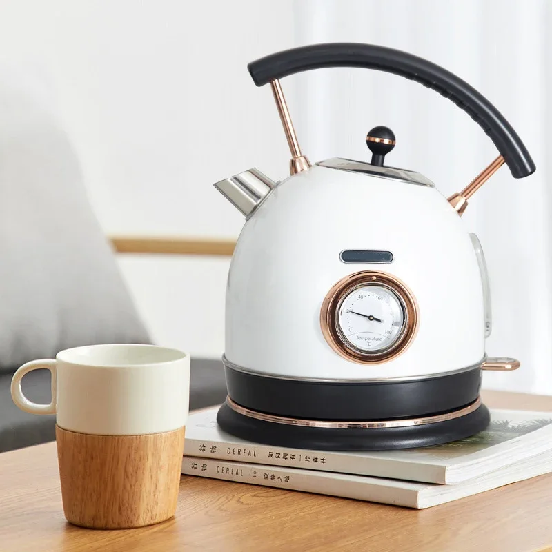 家庭用220V 1.8リットル電気ケトル ステンレス製 茶/ - Coffee Tea You And Me のレビューと価格