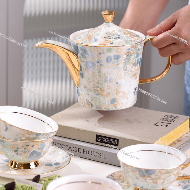 コーヒーカップ セラミックケトル 花柄ティーポット カップ  - Coffee Tea Gift のレビューと価格