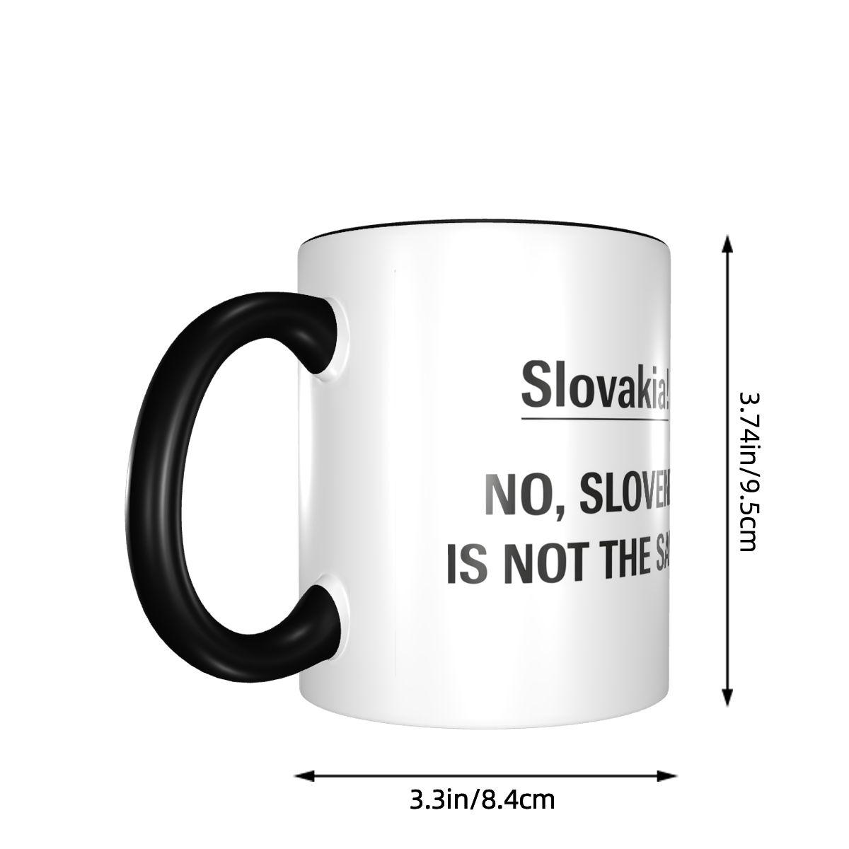面白い地理ジョーク スロバキア vs スロベニア ミックスア - Coffee Tea Joke のレビューと価格