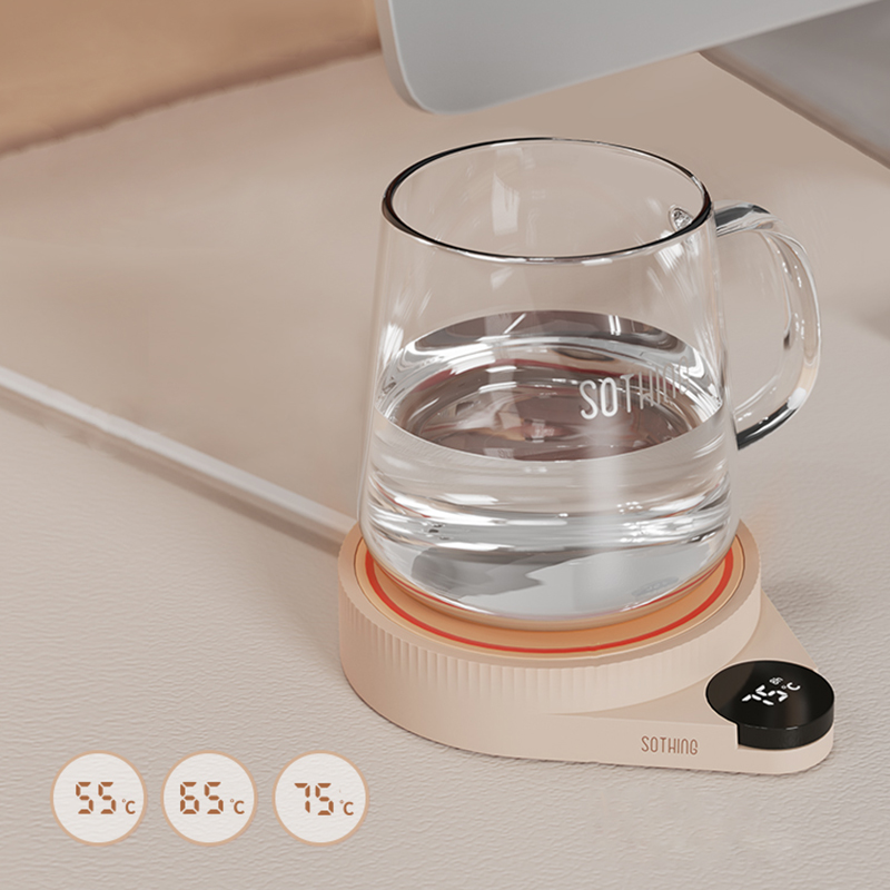 新しいコーヒーマグウォーマーカップヒーターサーモスタット式ウ - Coffee Tea Maker のレビューと価格