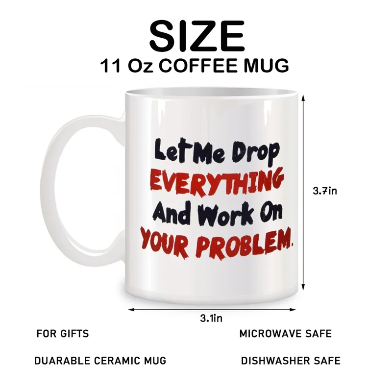 すべてを置いて、あなたの問題に取り組んでください。誕生日プレ - Coffee Tea You And Me のレビューと価格