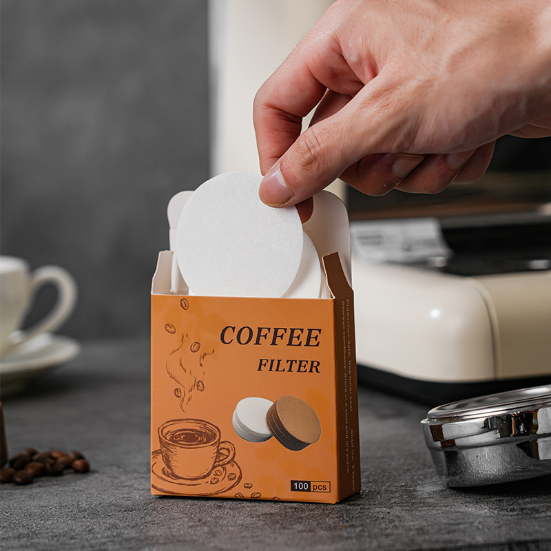 100 個ラウンドコーヒーフィルターペーパーセット 51 ミ - Coffee Tea Chocolate のレビューと価格