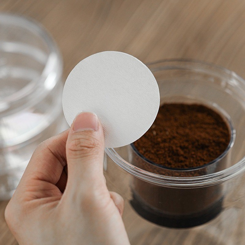 100 個ラウンドコーヒーフィルターペーパーセット 51 ミ - Coffee Tea Chocolate のレビューと価格