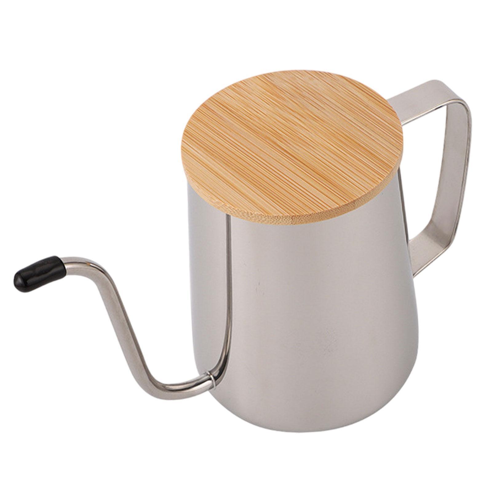 注ぐケトルキャンプコーヒーポット 600 ミリリットルロング - Coffee Tea Gift のレビューと価格