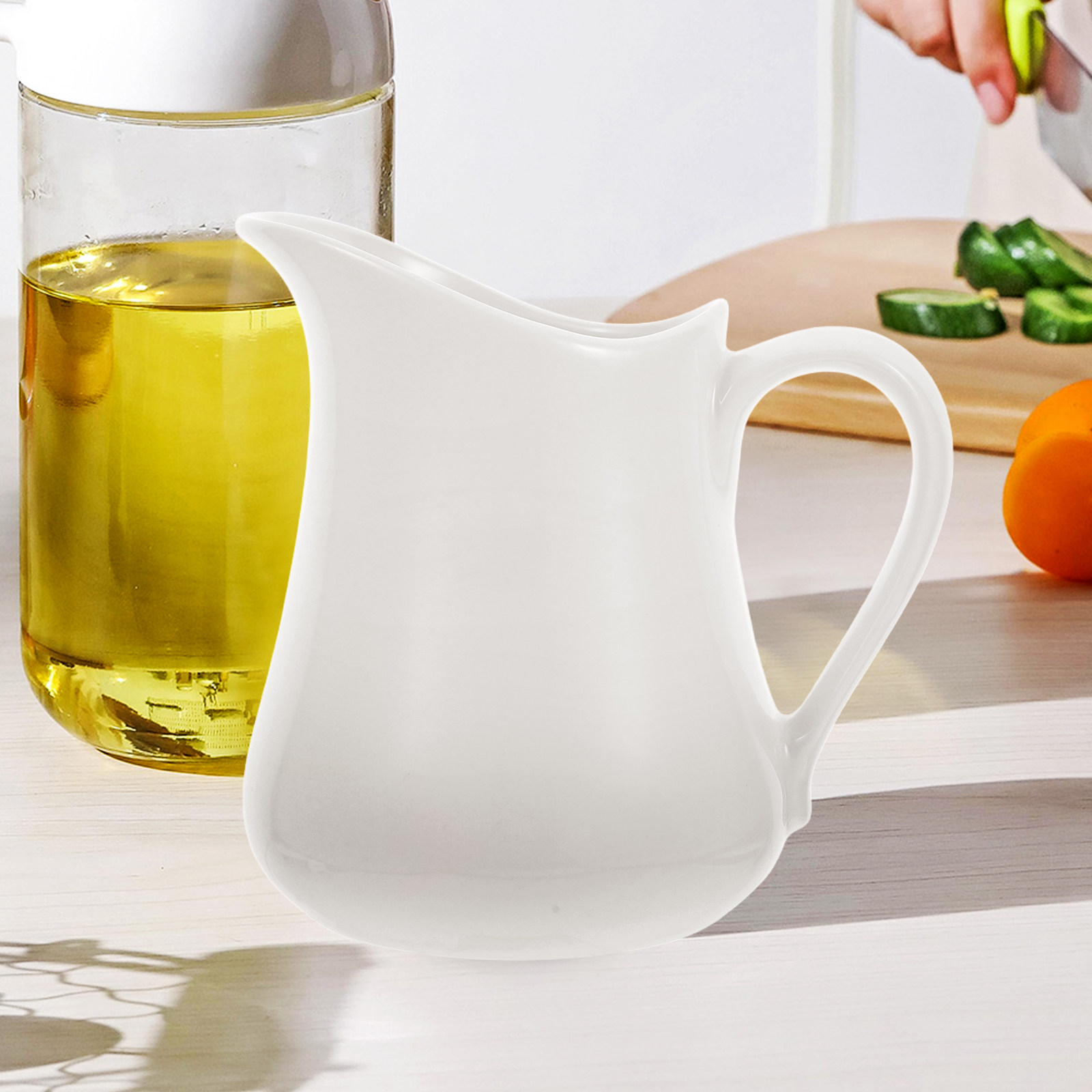 セラミックジャグ 1000ml スムーズでエレガントな注ぎ口 - Coffee Tea Jug のレビューと価格