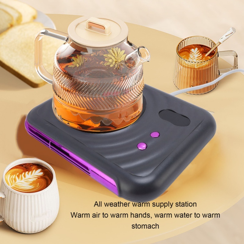 2 in 1 サーモスタット式カップウォーマー ヒーターマッ - Coffee Tea Warmer のレビューと価格