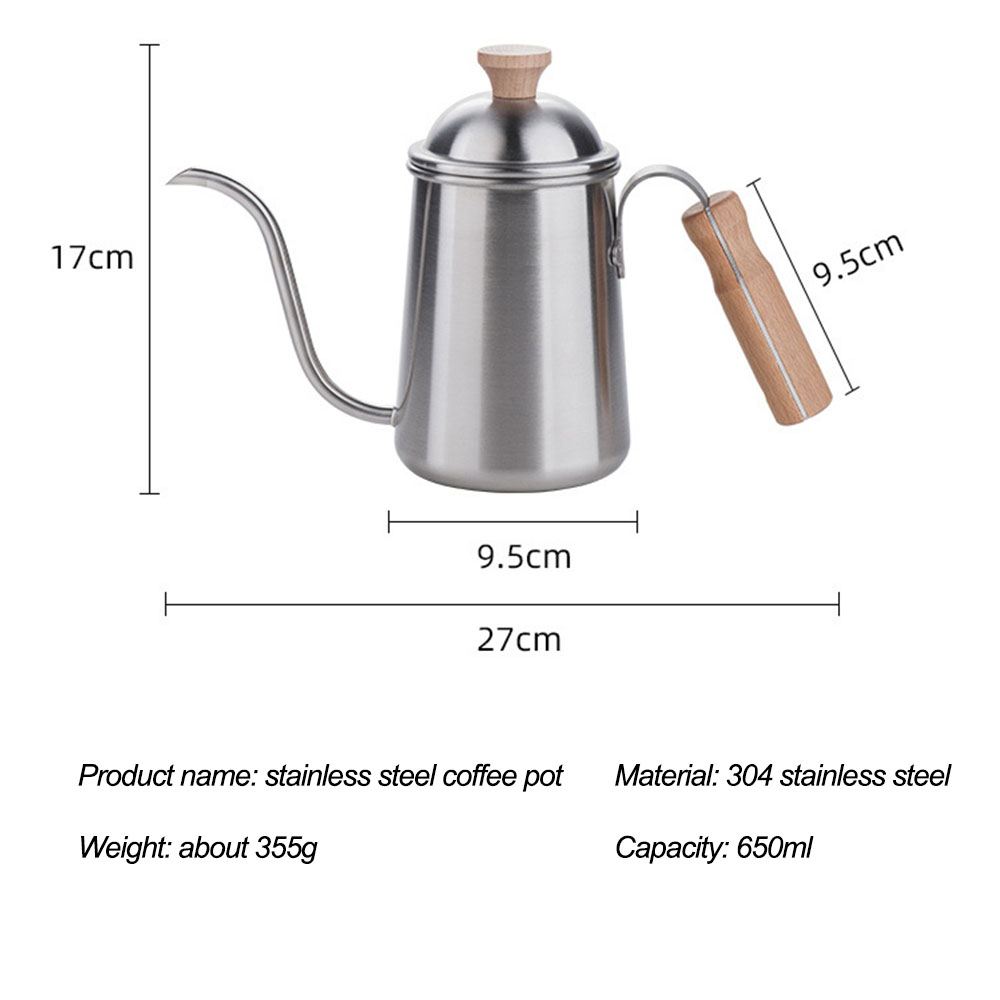 コーヒーケトル グースネック ステンレススチール ティーケト - Coffee Tea Maker のレビューと価格