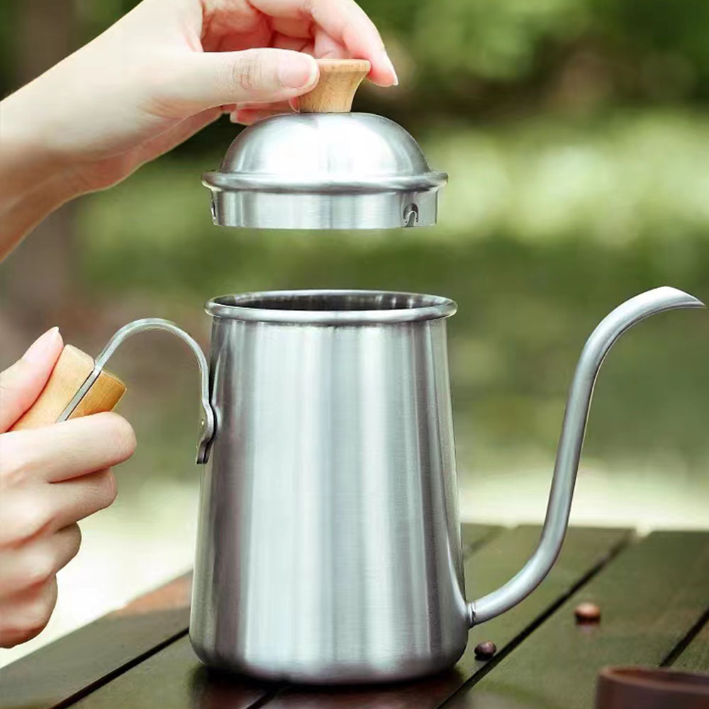 コーヒーケトル グースネック ステンレススチール ティーケト - Coffee Tea Maker のレビューと価格
