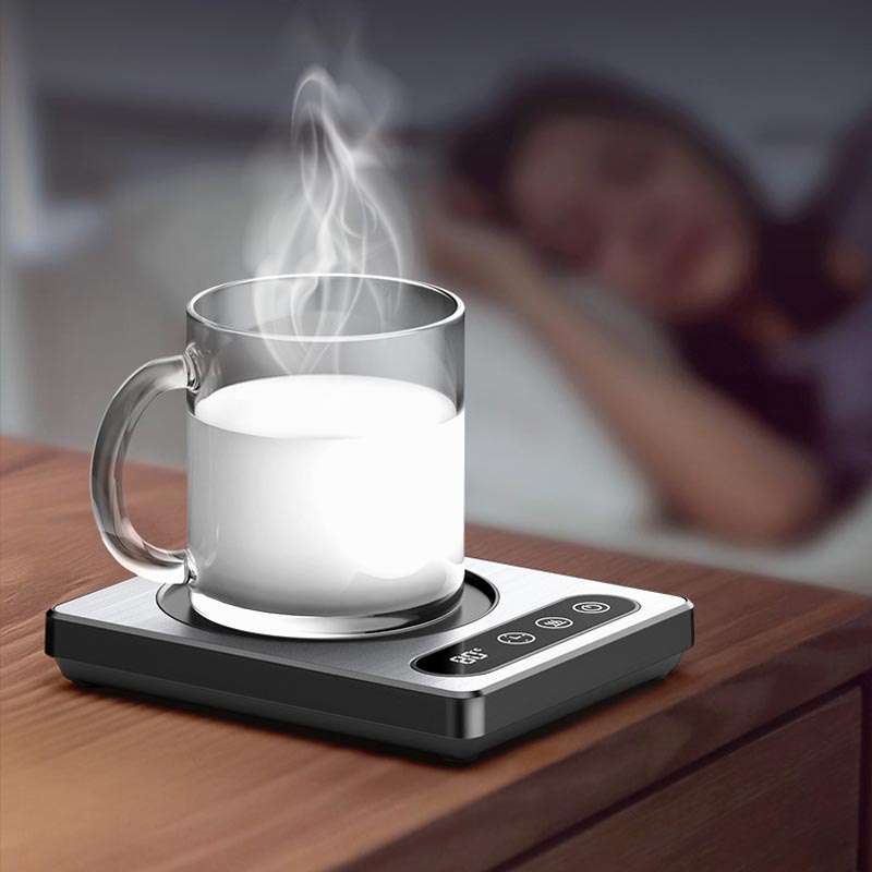 36Wコーヒーカップヒーター タッチコントロール 12時間タ - Coffee Tea Chocolate のレビューと価格